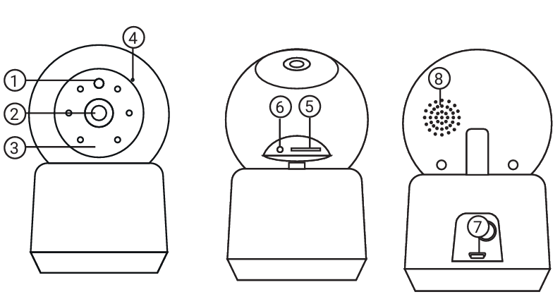 Présentation de la caméra intérieure 2MP WiFi NOUS W2